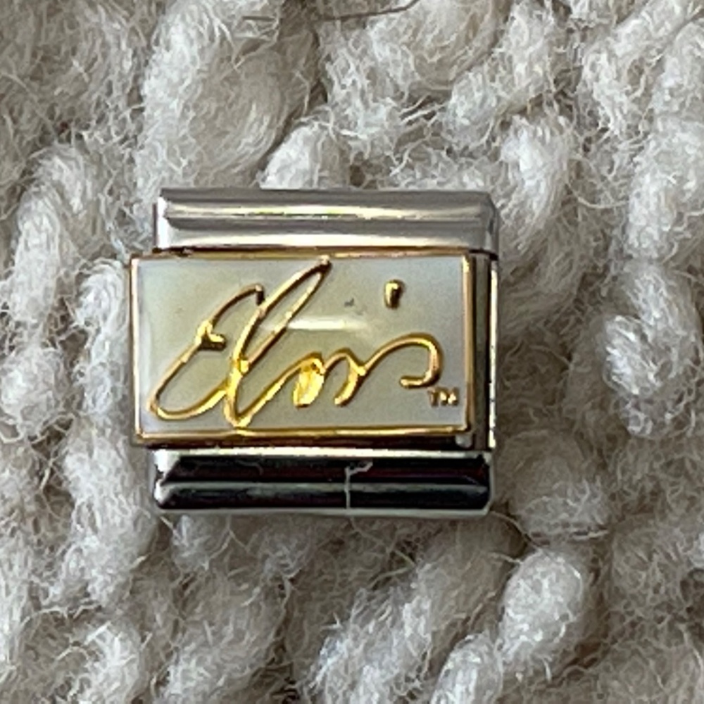Casa D'oro Elvis Presley #01 Italian Charm 9mm
